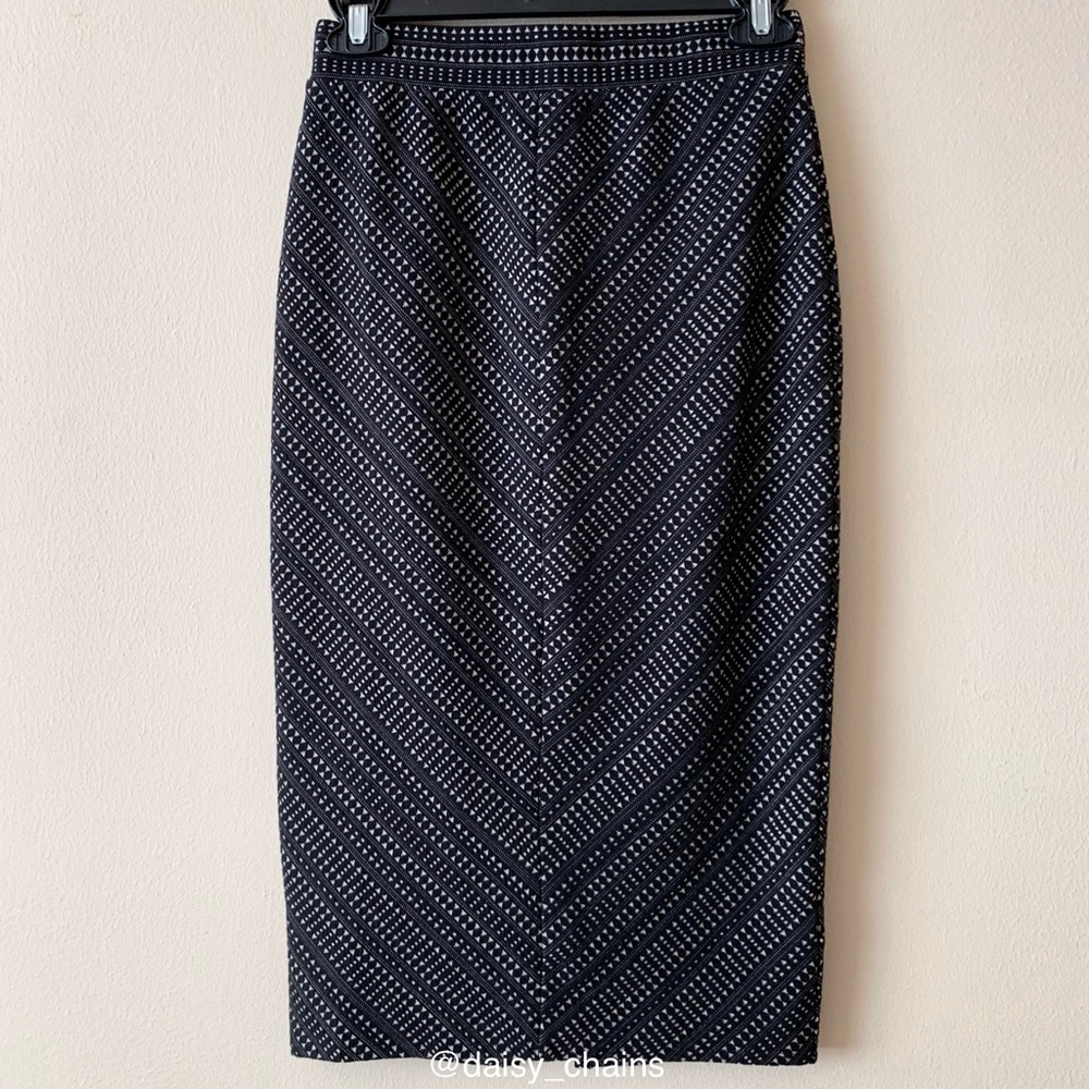 Silence + Noise Knit Pencil Skirt